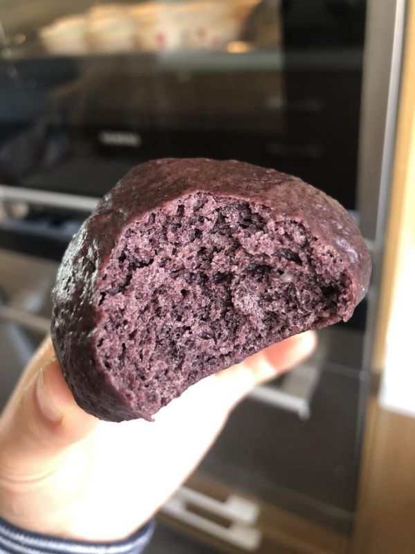 糖尿病食譜——無油無糖燕麥黑米饅頭（減肥代餐）的做法