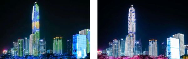 在深圳地標(biāo)燈光秀中，看到了每個(gè)灣區(qū)人的新年心愿