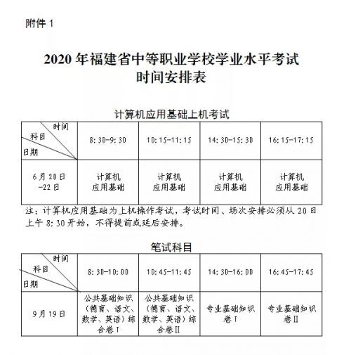 注意！福建四項(xiàng)考試有新通知！