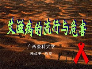 武汉版健康教育八年级《预防艾滋病课件》PPT课件.ppt