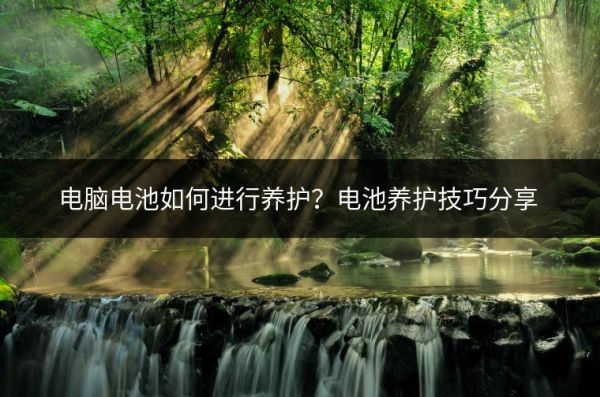 電腦電池如何進(jìn)行養(yǎng)護(hù)？電池養(yǎng)護(hù)技巧分享