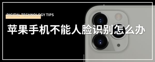 蘋果手機(jī)不能人臉識(shí)別怎么辦