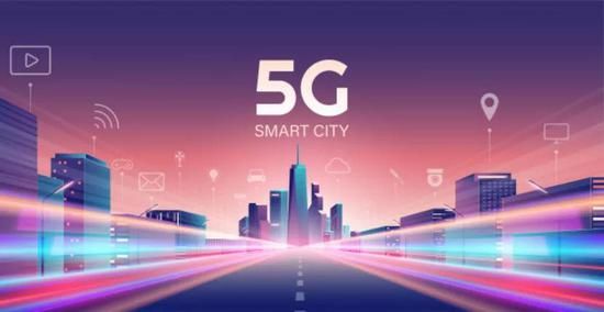 5G智慧城市概念圖，來源：Freepik.com