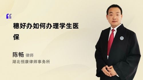 穗好辦如何辦理學(xué)生醫(yī)保