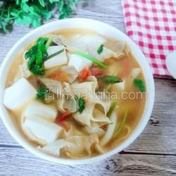 西紅柿豆腐湯的做法[圖]