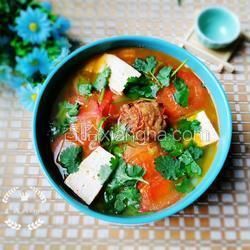 西紅柿白菜豆腐湯的做法[圖]