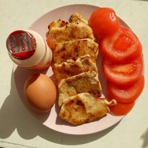 番茄雞肉堡(煎雞胸肉的清爽吃法)的做法步驟 第3步