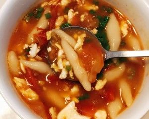 西紅柿雞蛋莜面魚魚的做法步驟 第9步