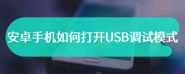 安卓手機(jī)如何打開(kāi)USB調(diào)試模式
