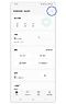 1. 開啟「Samsung Health」後，點選右上角更多「︙」。示意圖