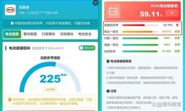 新能源电池健康度怎么查？新能源电池怎么看衰减情况？-有驾