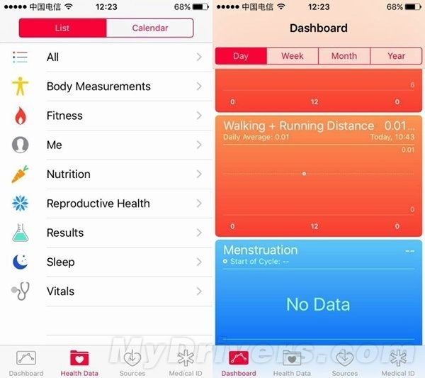iOS 9又亮了！記錄女生大姨媽