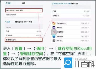 蘋果手機(jī)內(nèi)存不足怎么清理