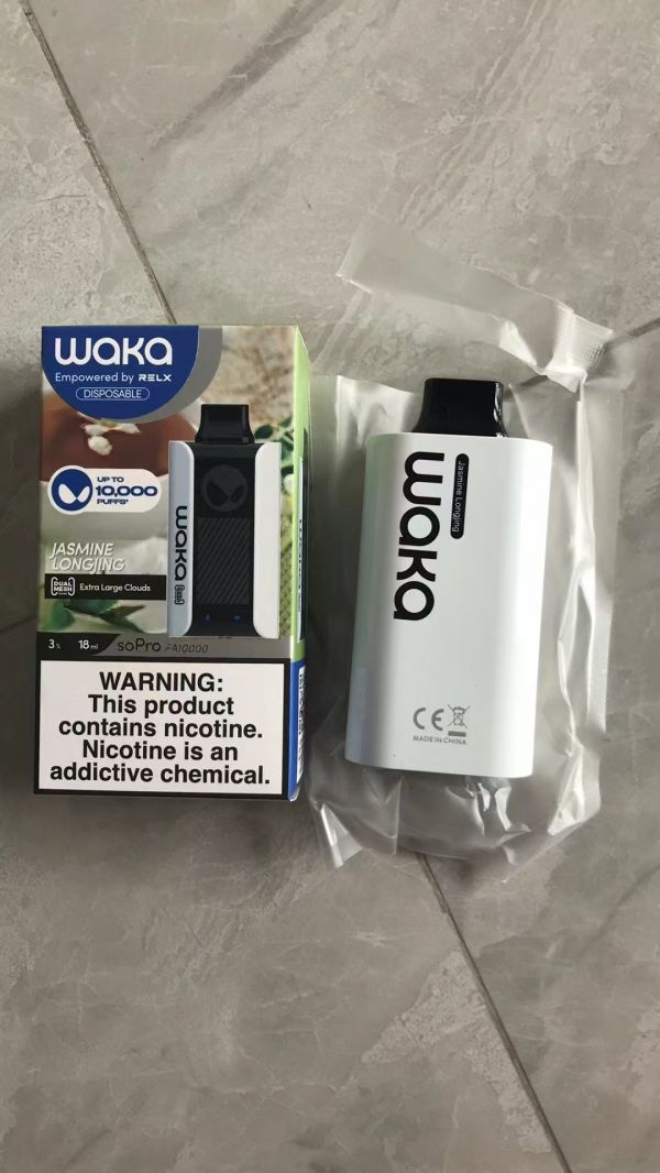 RELX 悅刻旗下一次性電子煙 WAKA：便捷與時尚的完美結合 引言