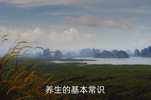 养生的基本常识