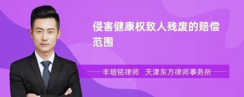 侵害健康權(quán)致人殘廢的賠償范圍