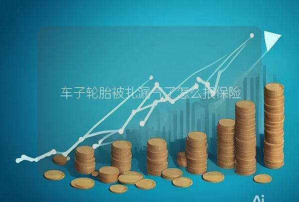 车子轮胎被扎漏气了怎么报保险