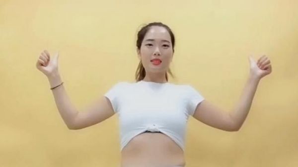 瘦肚子：越跳越上瘾的减肥的动作，很好学哦！