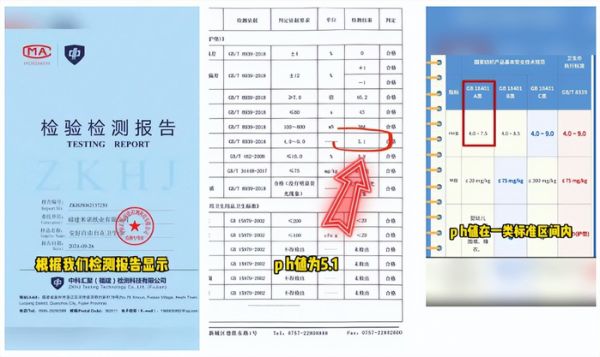 安好衛(wèi)生巾監(jiān)測結果