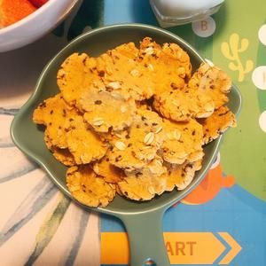 暴瘦每一天，快手无糖无油咸香豆渣饼干的做法 步骤7