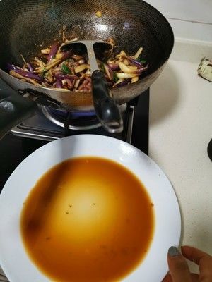 肉沫茄子(不油炸少油吃出油炸感)的做法步骤 第4步