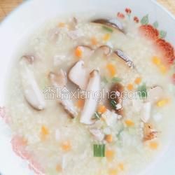 蘑菇瘦肉小米粥的做法[圖]