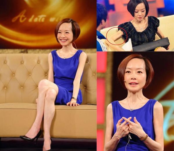 娛樂圈中5位瘦到“嚇人”的女明星，最后一位只有39公斤！
