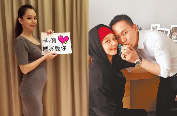徐若瑄當時產(chǎn)后水腫消了，李云峰為她重新戴上婚戒。（圖／翻攝自徐若瑄 Vivian Hsu臉書）