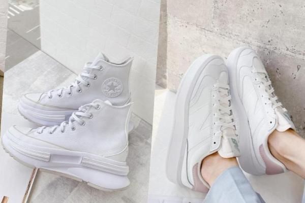 【2023白色球鞋推薦】CONVERSE、New Balance厚底款必入手！這幾雙經(jīng)典百搭天天都能穿~