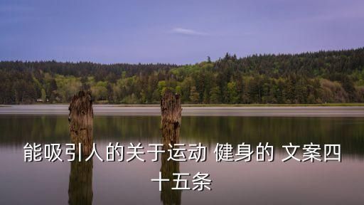 能吸引人的關(guān)于運(yùn)動(dòng) 健身的 文案四十五條
