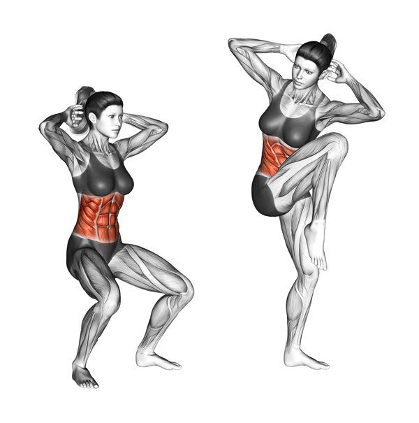 大體重減脂后的拉伸動作