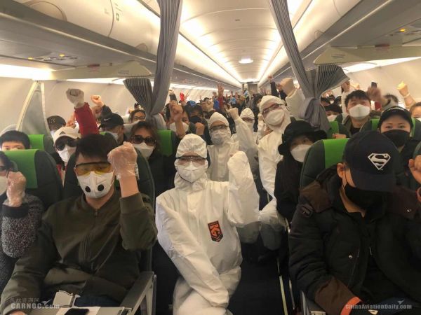 春秋航空增开7趟航班，接回滞留韩国的中国旅客