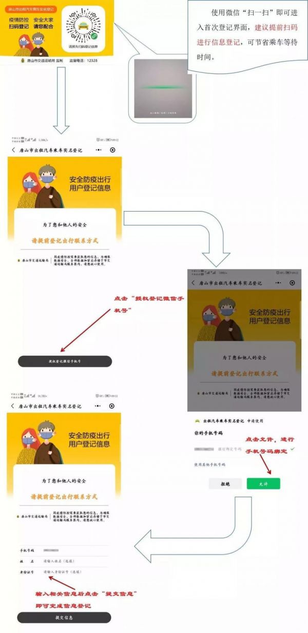 唐山乘坐出租車實(shí)名登記指南（附操作方法）