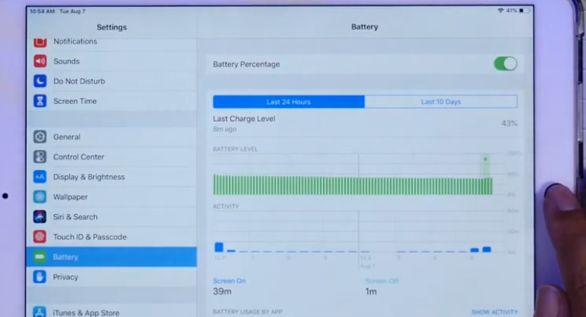 iPadmini6電池健康在哪看