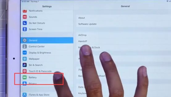 iPadmini6電池健康在哪看