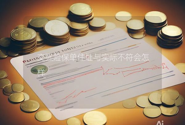 交強險保單住址與實際不符會怎樣