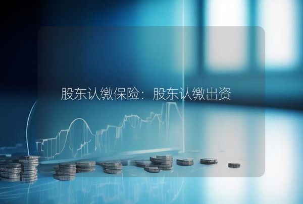 股东认缴保险：股东认缴出资