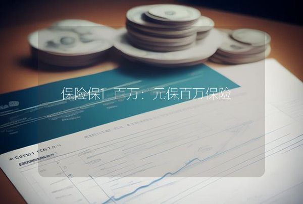保险保1百万：元保百万保险