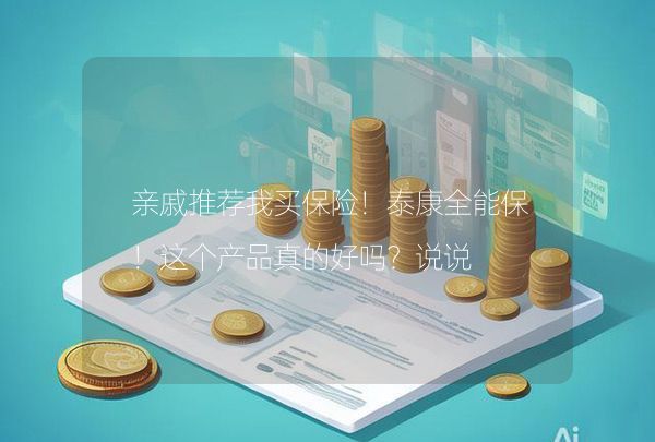 親戚推薦我買(mǎi)保險(xiǎn)！泰康全能保！這個(gè)產(chǎn)品真的好嗎？說(shuō)說(shuō),第1張