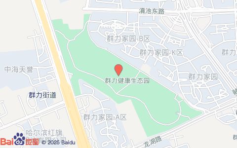 群力健康生態(tài)園位置示意圖