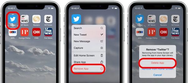 刪除 iPhone 上的應(yīng)用程序