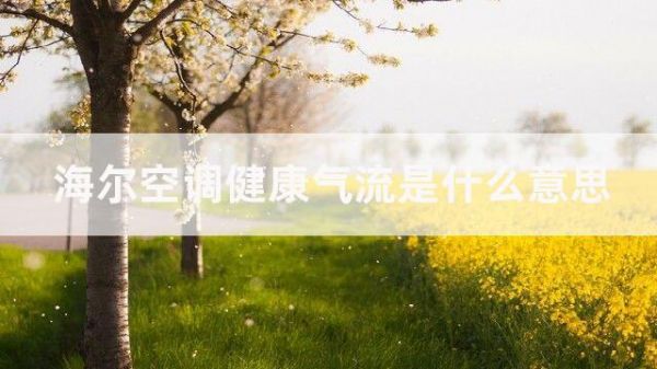 海尔空调的健康气流是什么意思 海尔空调健康气流怎么调