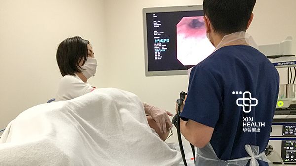 挚馨健康 XIN HEALTH 用户接受胃镜检查