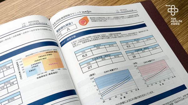 日本高級體檢 日文報告書