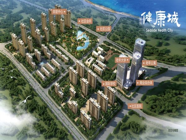 石药健康城示意图