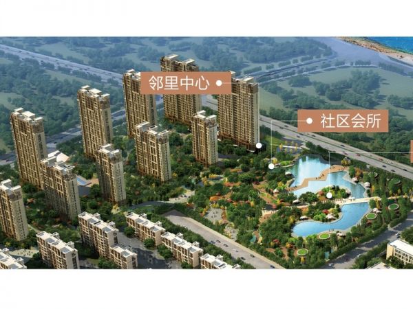 石药健康城：外景园林图