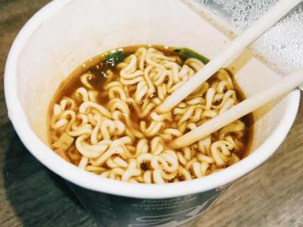 方便面健康食用