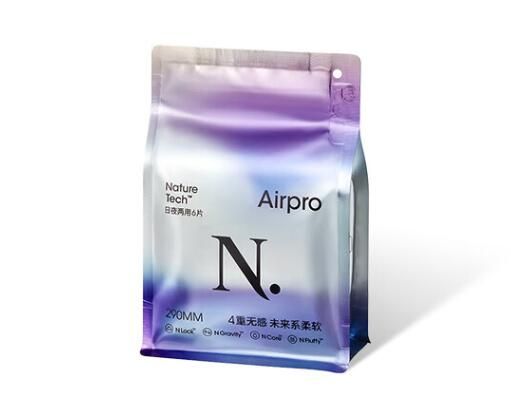 小NAirPro衛(wèi)生巾babycare棉柔極薄日夜兩用姨媽巾290mm6片