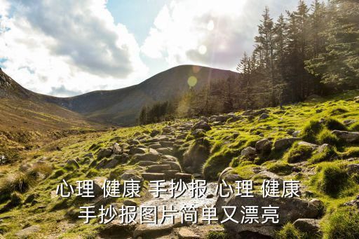  心理 健康 手抄报 心理 健康 手抄报图片简单又漂亮