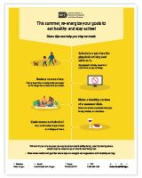 Weight Management Month Flyer
